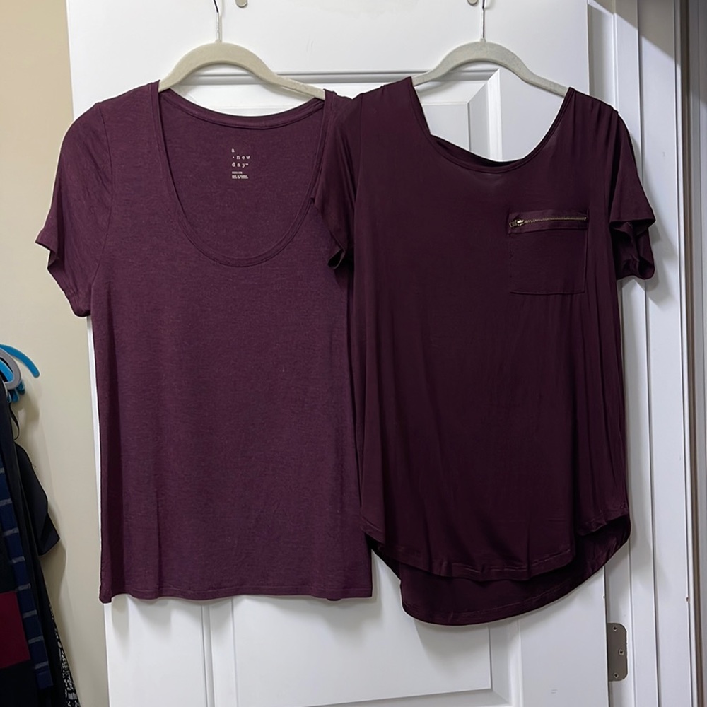 2 super soft t-shirts